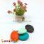 Eco Food Grade Flat Oval Silicone Teething Beads For Necklace Jewelry