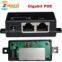 1port gigabit passive power over Ethernet POE injector