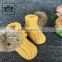 2017 Factory Wholesale Comfortable Handmade Baby Won Shoes Toddler Booties Crochet Pattern