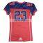 Hot selling sublimation print custom american football jersey