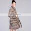 Women long Black Mink Coats
