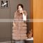 2015 Top Quality Lovely Fur Vests Women Outer Wear Vest Real Blue Fox Fur Coat China