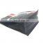 custom square bottom plastic food bag with Quad seal flat bottom bag for nut packs