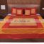 Soundarya New Collection Polysilk Rajwada Mirror work Bed Cover Set