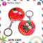 Hot selling Christmas Decoration New design custom Logo mini mirror keychain