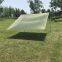 Rain Tarp Dark Green Color Sun Shade For Outdoor Camping