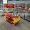 Manufacture Automatic fryer food cart /stainless steel snack car /chicken fried cart