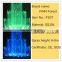 Garden decoration solenoid valve controlled colorful light and music fountain