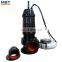 Small electric submersible wastewater pumps