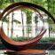 2018 new design large outdoor modern corten steel Sculpture art