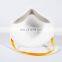 Wholesale pp non woven cup shape nose dust face mask with headband
