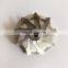 TD04HL 39.60/51.00mm 9+0 blades point milling snake curve turbo milling/aluminum 2618/billet compressor wheel