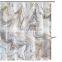 High Quality Light Luxury Marble Shower Curtain 3D Stereo Polyester Modern Shower Curtain