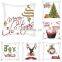 i@home Christmas English alphabet simple style chair sofa pillow cushion cover