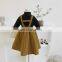 ins Korean children's clothing 2020 autumn and winter new middle and small children girls dresses quilted sling skirt western st