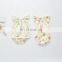Summer New Baby Fly Sleeve Cute Print Princess Suit Cotton Girl Baby Top Bread Pants Two Piece Set Baby Girl Clothes