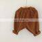 2020 autumn new boys and girls Korean thick striped texture radish pants casual retro children's corduroy pants