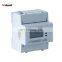 din rail lcd display multi-rate tariff dc energy meter with rs485 optional 2DI/2DO