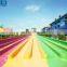 WM Guangzhou Rainbow Fiberglass Water Slide Tubes Big Slides For Sale