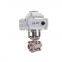 ISO factory direct on-off or 4-20ma regulating electric valve