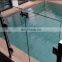 High quality 4+4mm 5+5mm 6+6mm low iron clear tempered laminated glass for pool fence