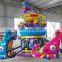 Mobile amusement equipment manege enfant amusement park games blue planet ride for sale