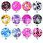 12 colors Nail Glitter kit Fluorescence color Mix size Round Shaped Thin Nail glitter sequins Slice
