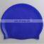 Custom logo printing waterproof silicone swimming cap for adult