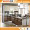 China made wood grain kitchen corner cabinet in factory
