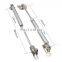 60N 80N 120N Furniture Kitchen Fittings Flap Door Support Gas Lift Cylinder Cabinet Master Lift Hydraulic Gas Spring