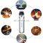 Updated Style Windproof Battery Indicator Camping Cigarette  Bowls USB Triple Arc Cigar Lighter
