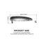 W205 C Class Carbon Fiber Rear Bumper Fins Canard for Mercedes B Enz W205 A MG 4-Door 14-17