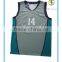 sublimation 100% polyester basketball singlets