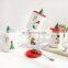 Gift Christmas ceramic mug creative with lid spoon mug milk