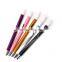 Metal Handle Silicone Nail Art Brush Acrylic Liquid Powder Carving Craft Pottery Sculpture Image Painting Pen 5pcs/set