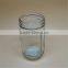 650ml round glass food jar with lid