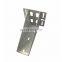 Galvanized Steel Strap Fabricated With One Hole Custom Steel Metal Thin Metal Parts