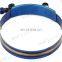 Universal Adjustable 45-105mm Titanium Blue Silicone Turbo charge Hose Coupler Stainless Steel T Bolt Clamp Kit