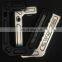 Maiker Black & Silver Front Grab Bar Handles for Jeep Wrangler JK 07+ aluminum offroad CNC light handle bar