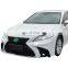 Комплекты тюнинга кузова для Camry 2018, 2019, 2020, 2021. Улучшенный бампер в стиле LX с защитой
