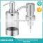 Longan Metal Stainless Steel Liquid Soap Dispenser Hand Sanitizer Liquid Dispenser Shower Gel Bottle Anti Rust