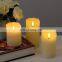 Bullet Wick White Ivory Wax Set Above 500H On Flickering Flameless Battery Pillar LED Candles Lights