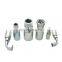 NPT JIC SAE BSP METRIC  Hose Fitting Crimped Ferrule Hydraulic Hose End Fitting