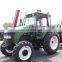 Cheap walking tractor 100hp 4x4 farming tractor with front end loader price