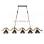 Luxury Designer Industrial Retro Chandelier Rope Hanging Lamp For Hotel Bedroom Restaurant