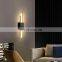 Modern Surface Mounted Light Metal Acrylic Pipe LED Wall Lamp For Living Room Bedroom Hallway Wall Sconce Lamps