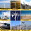 small wind power generator set\compact wind turbine electricity generator\sailboat wind generator