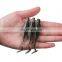 JOHNCOO Swimbait Soft Fishing Lure Soft Bait 80mm 110mm Minnow Paddle Tail Soft Lure