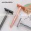 Gift box Hotel Hair Removal Cosmetics Daily Use Purple Metal Safety Razor Kinghood Best Double Edge Shaving Razor for women
