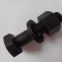 Durable Hex Head Bolt Black Plating Type With UNC UNF / BSW Thread